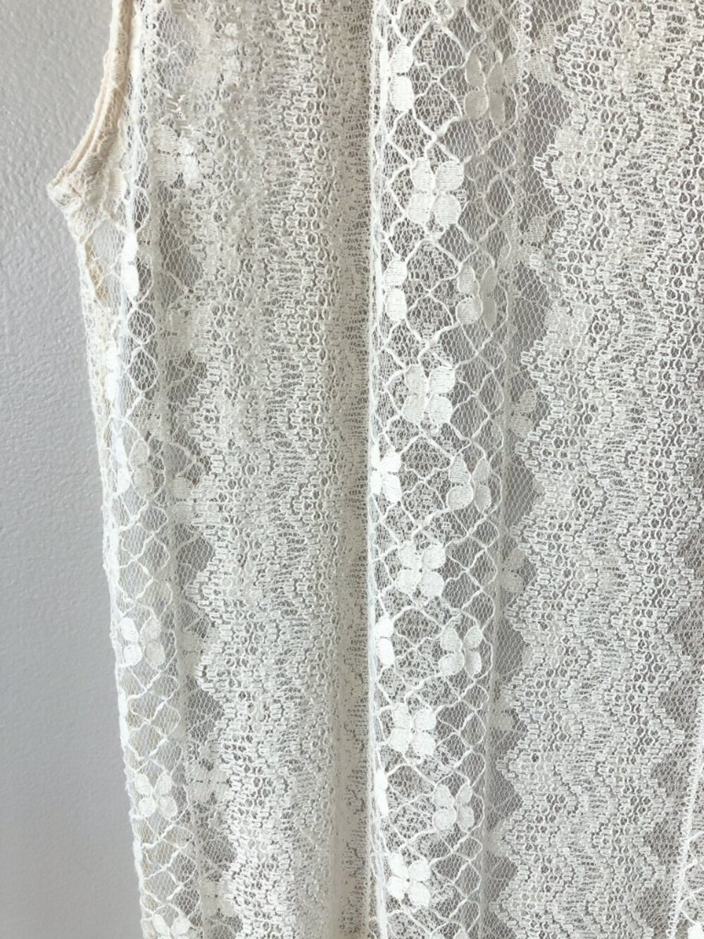 Ella Moss lace fringe top cream large - Picture 8 of 13